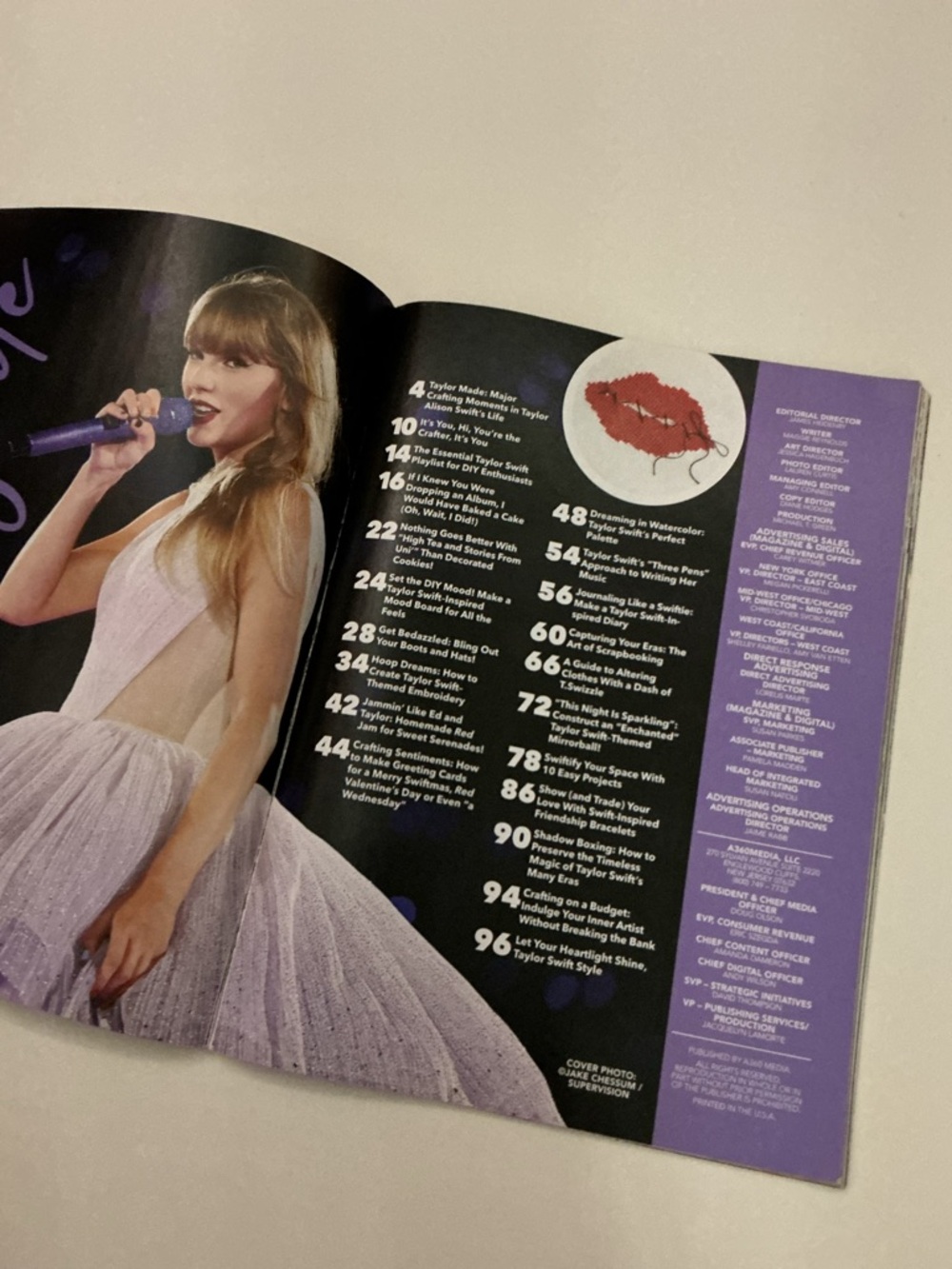 Taylor Swift Crafting Guide Magazine - Picture 4 of 5